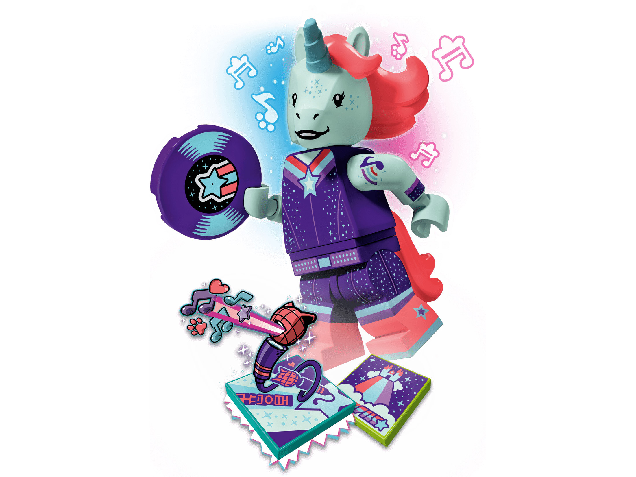 LEGO® 43106 Unicorn DJ BeatBox - VIDIYO