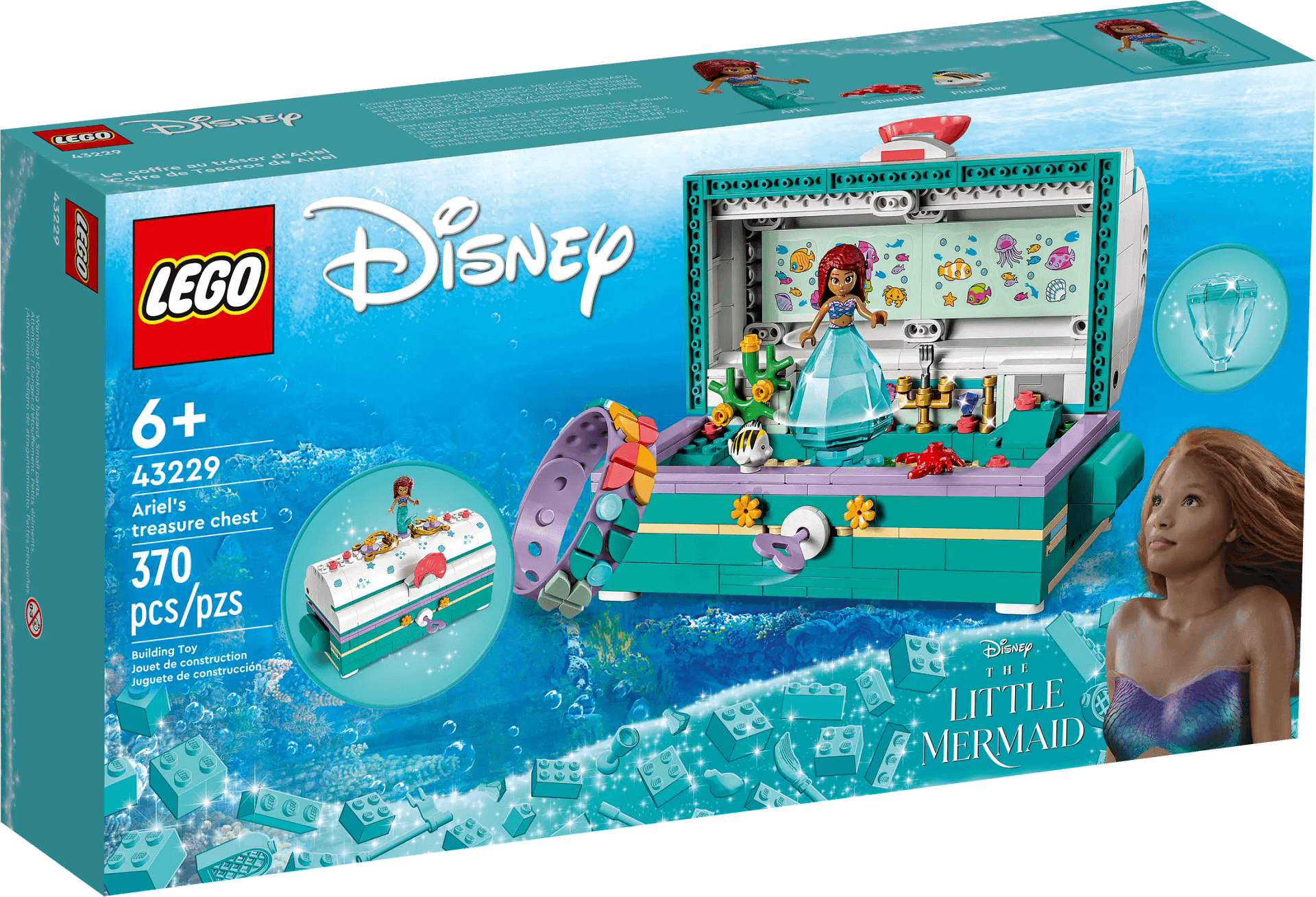 LEGO® 43229 Ariel's Treasure Chest - Disney Princess