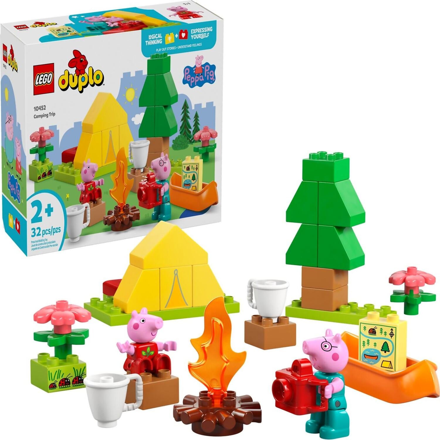 LEGO® 10452 Peppa Pig Camping Trip -  DUPLO®