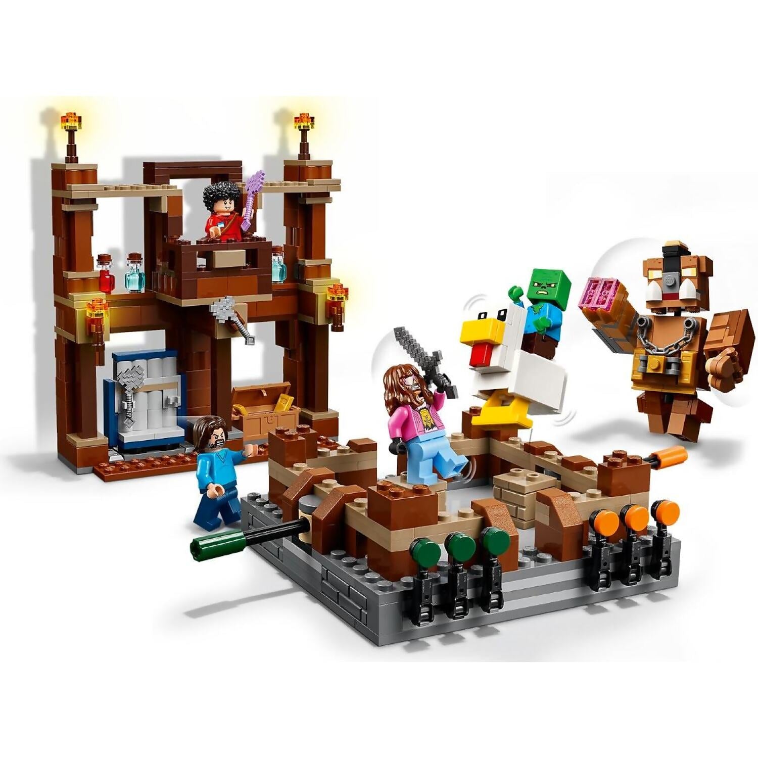 LEGO® 21272 Woodland Mansion Fighting Ring - Minecraft®