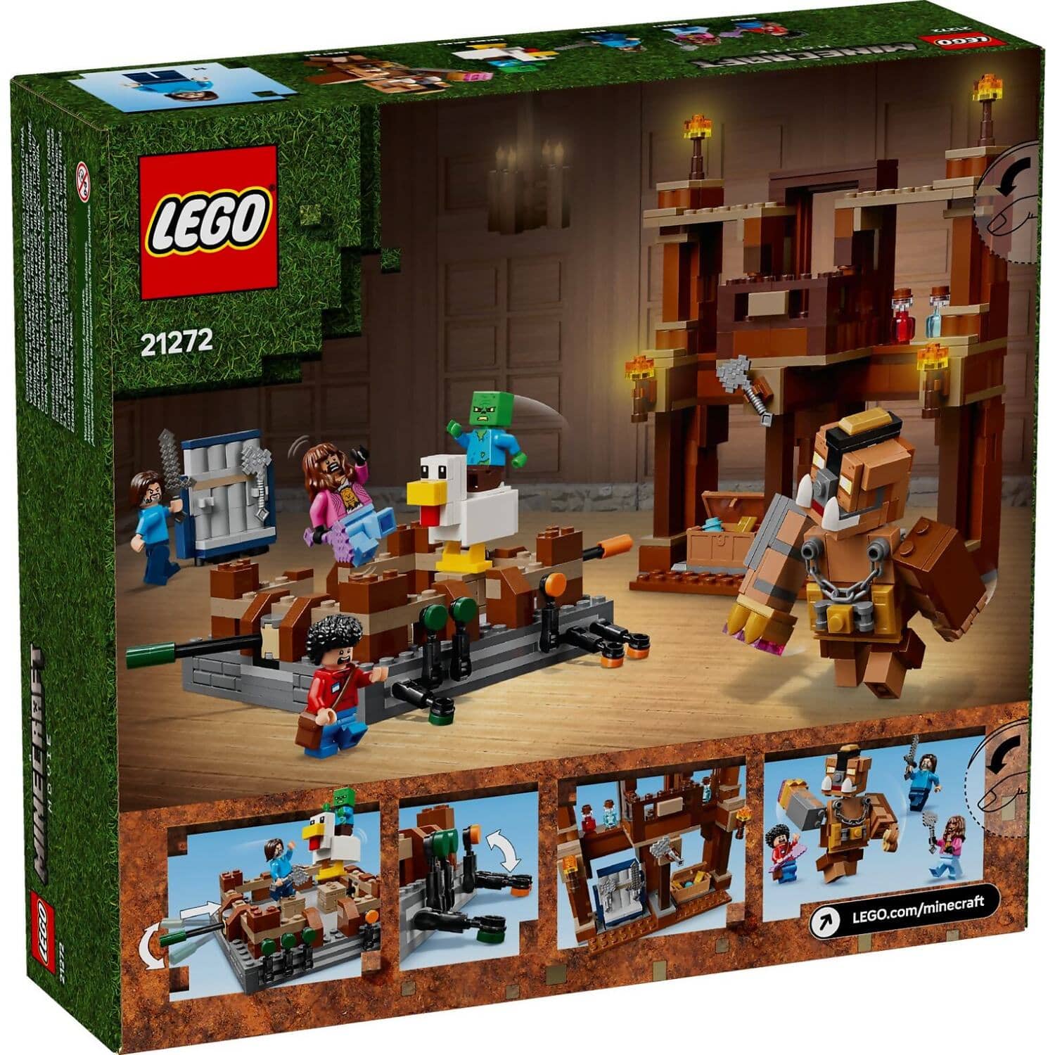 LEGO® 21272 Woodland Mansion Fighting Ring - Minecraft®