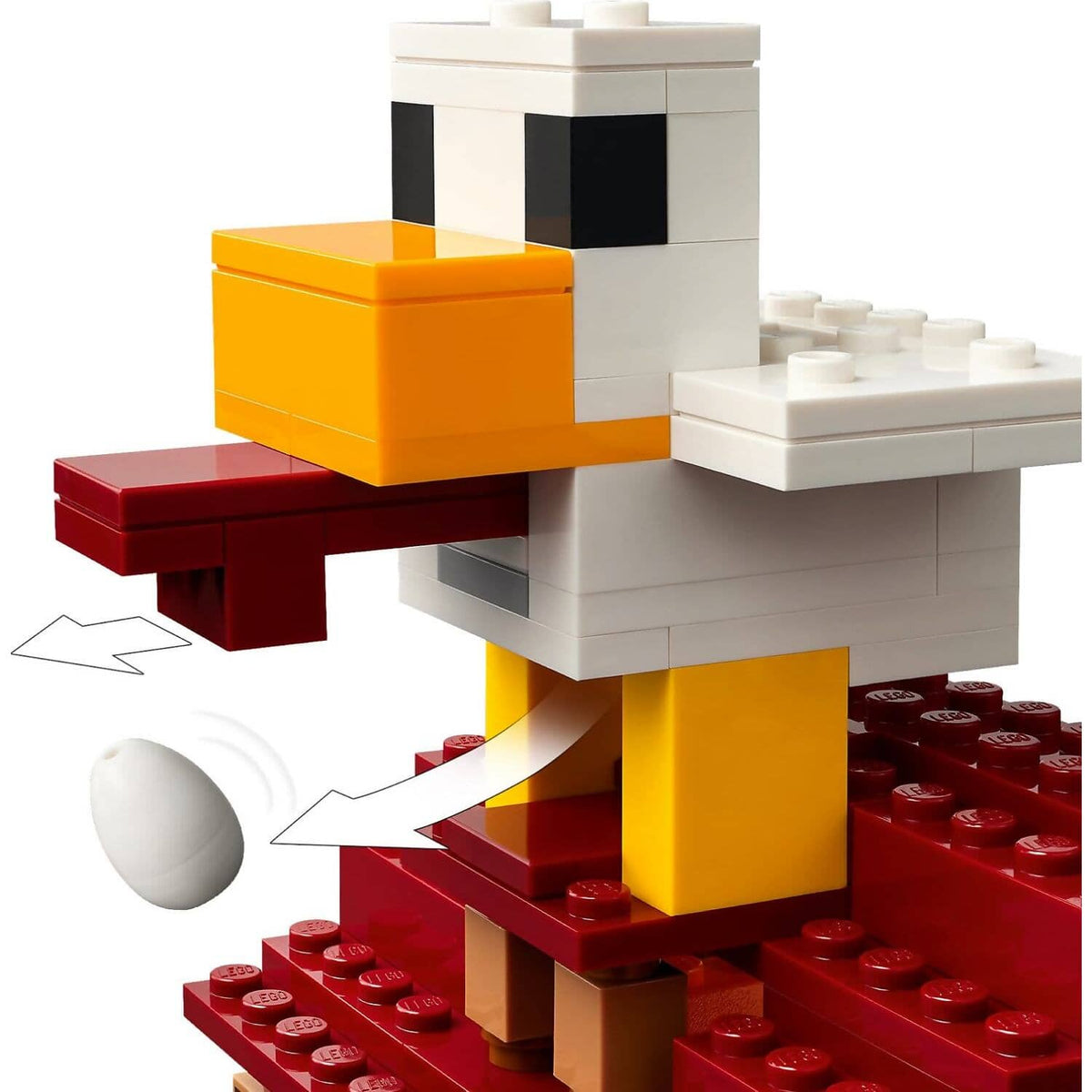 LEGO® 21273 The Ghast Balloon Village Attack - Minecraft®