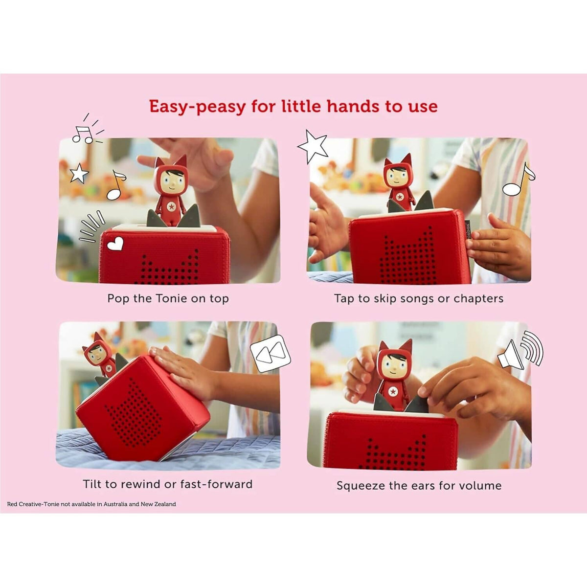 Tonies - Toniebox Playtime Puppy Starter Set - Pink Colour