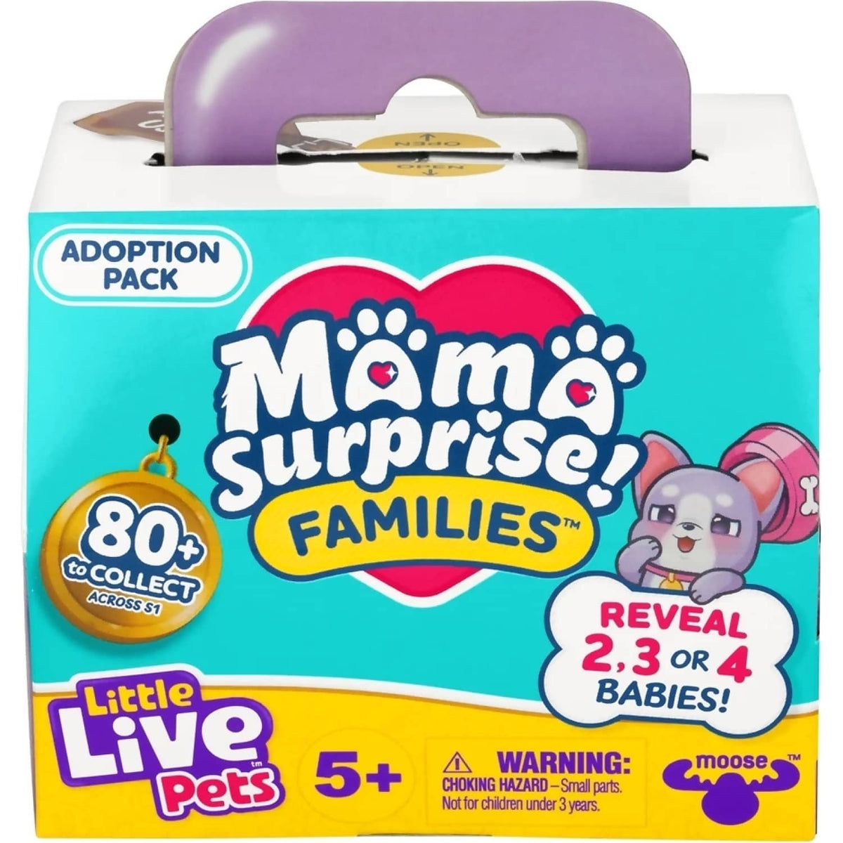 Little Live Pets - Mama Surprise! Families Adoption Pack Season 1 Mystery Plush