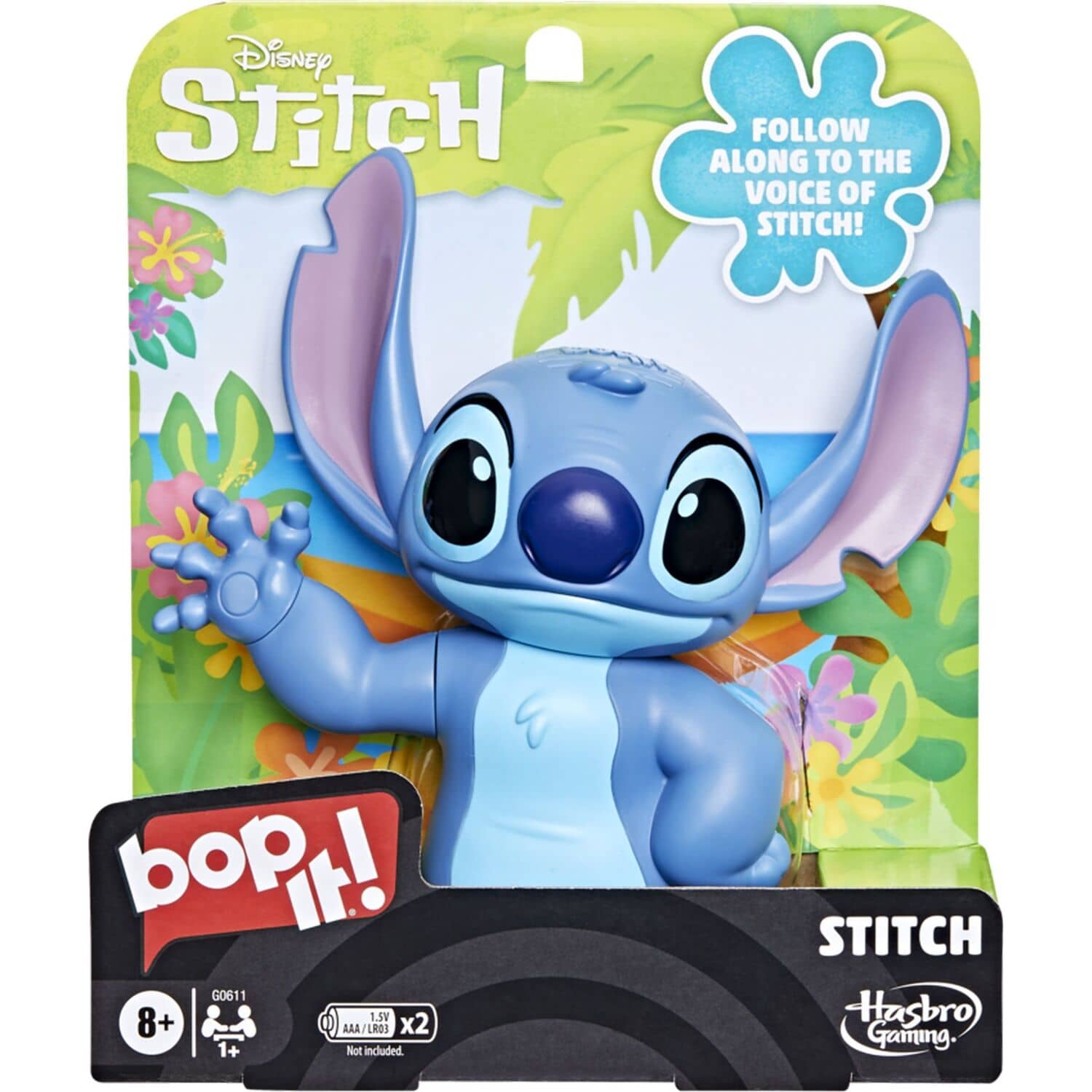 Hasbro Games - Bop It! Disney Stitch Electronic Game