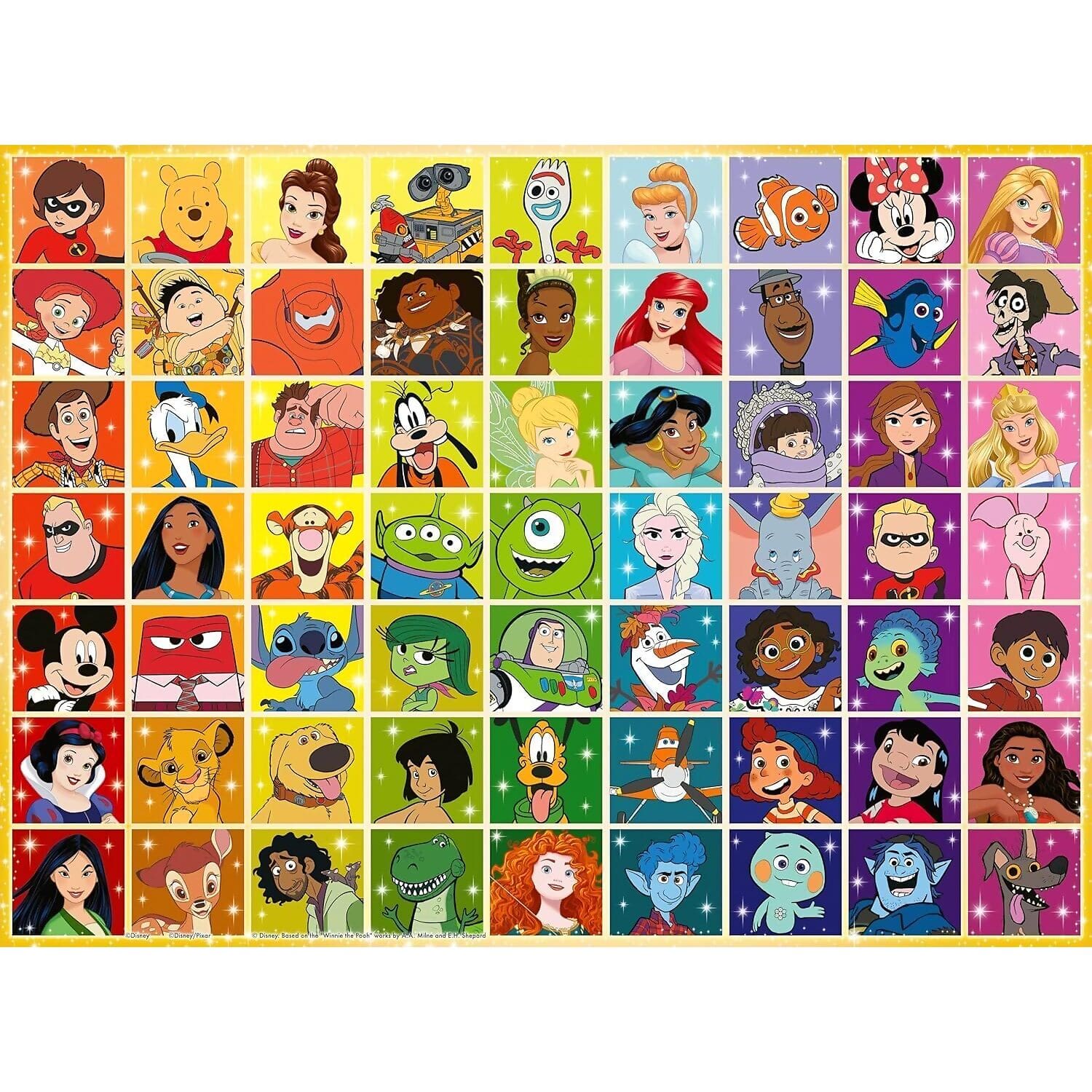 Ravensburger - Disney Multi Character XXL Jigsaw Puzzle 100pc