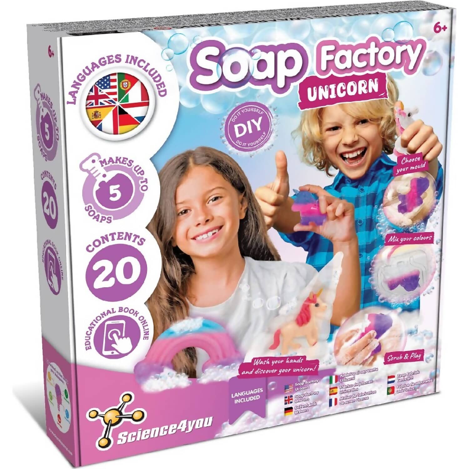 Science4You - Unicorn Soap Factory