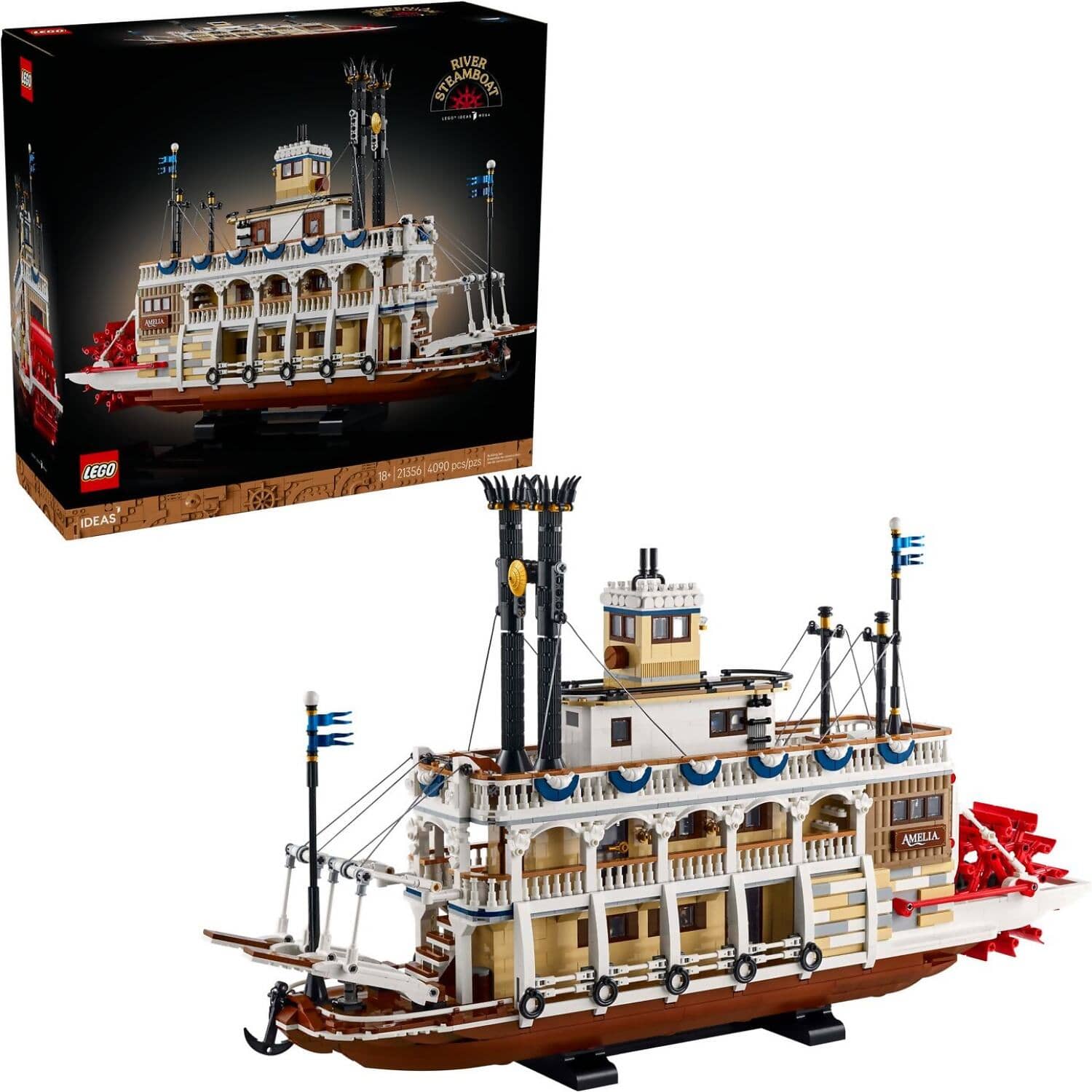 LEGO® 21356 River Steamboat - Ideas