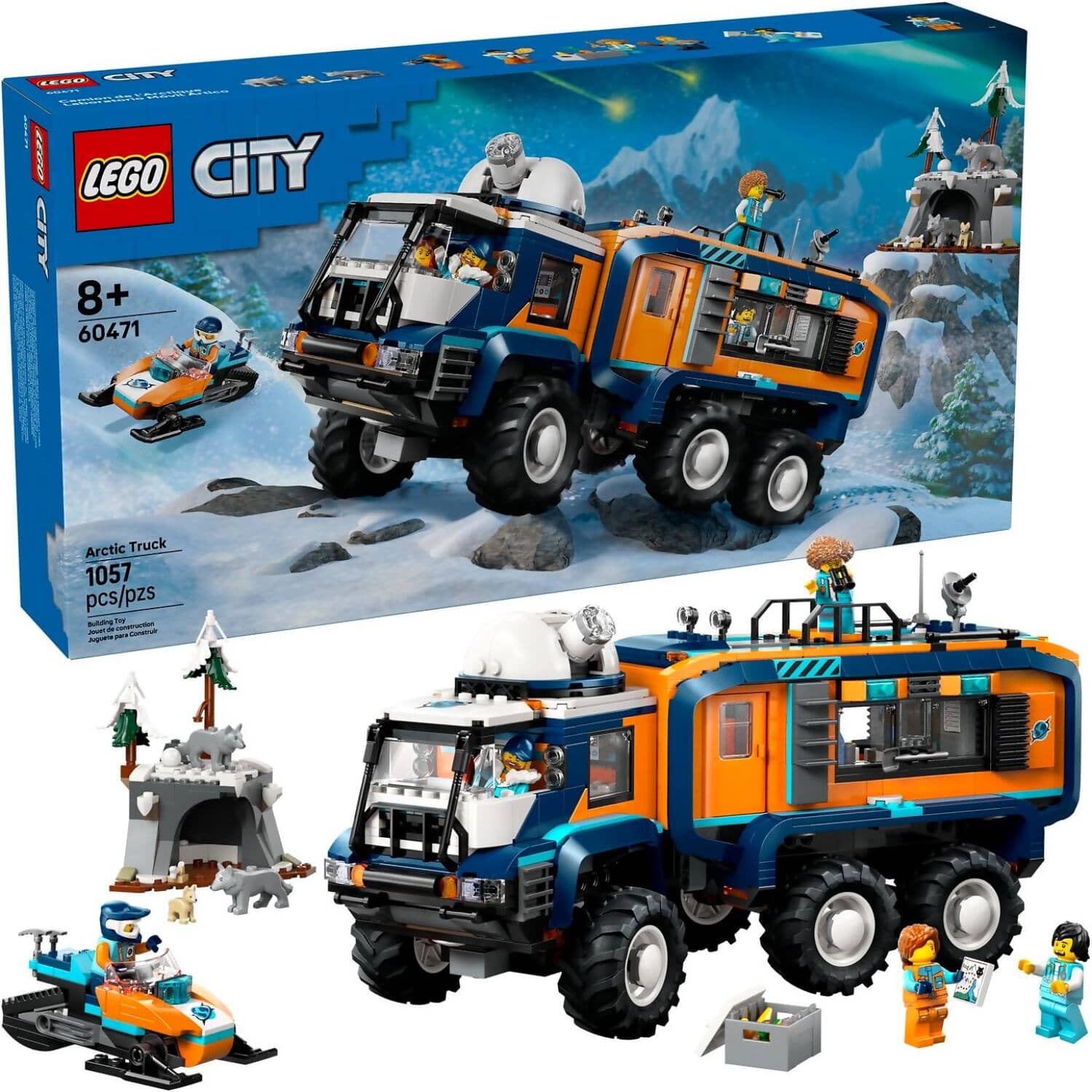 LEGO® 60471 Arctic Explorer Science Lab Truck - City