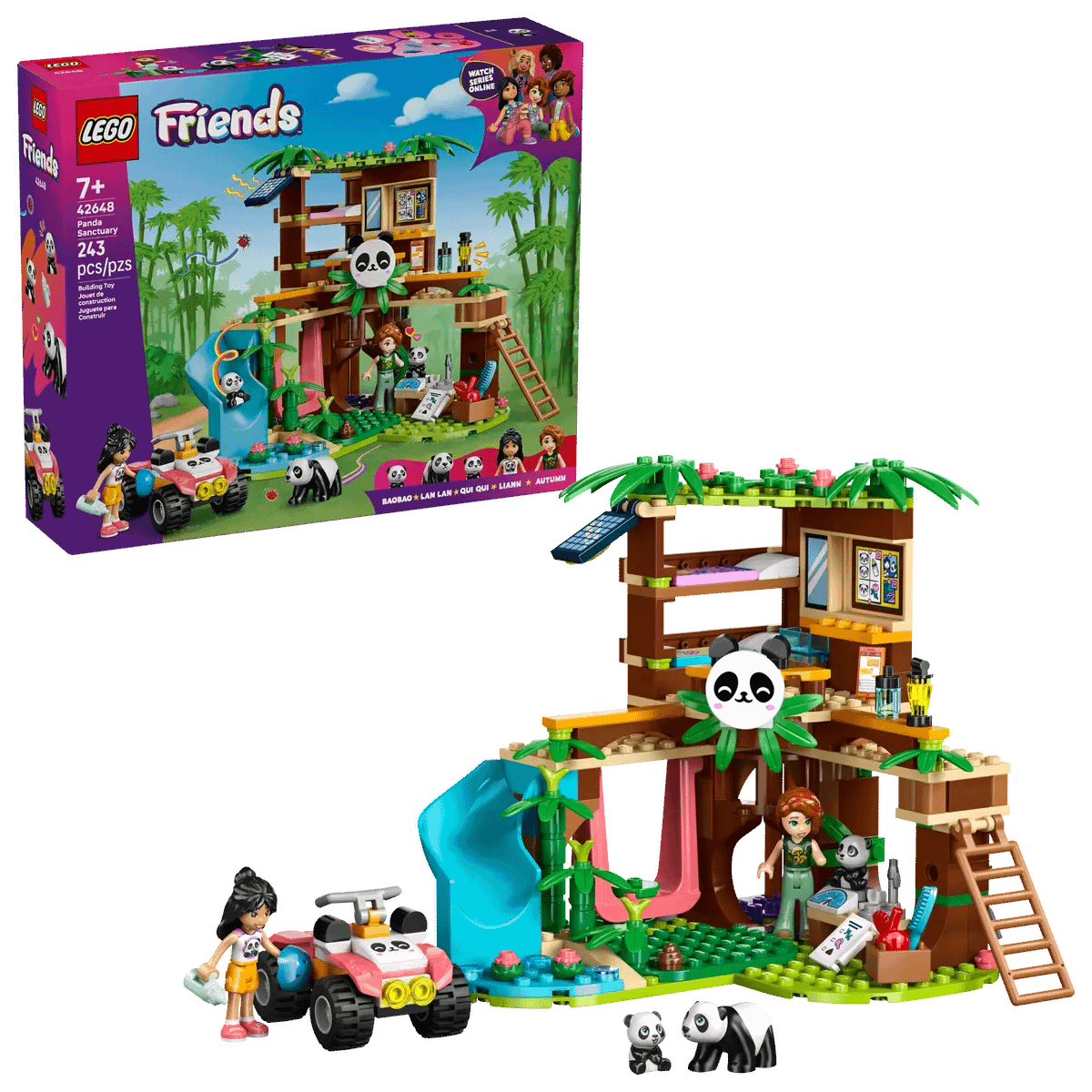 LEGO® 42648 Panda Sanctuary Animal Care - Friends