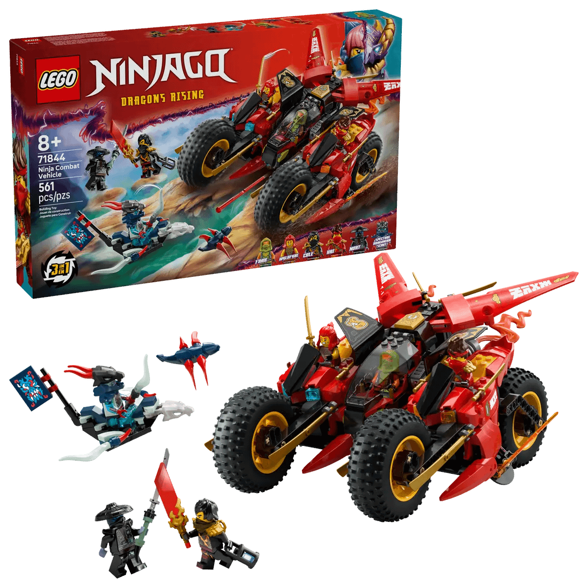 LEGO® 71844 Ninja Combat Vehicle - NINJAGO®