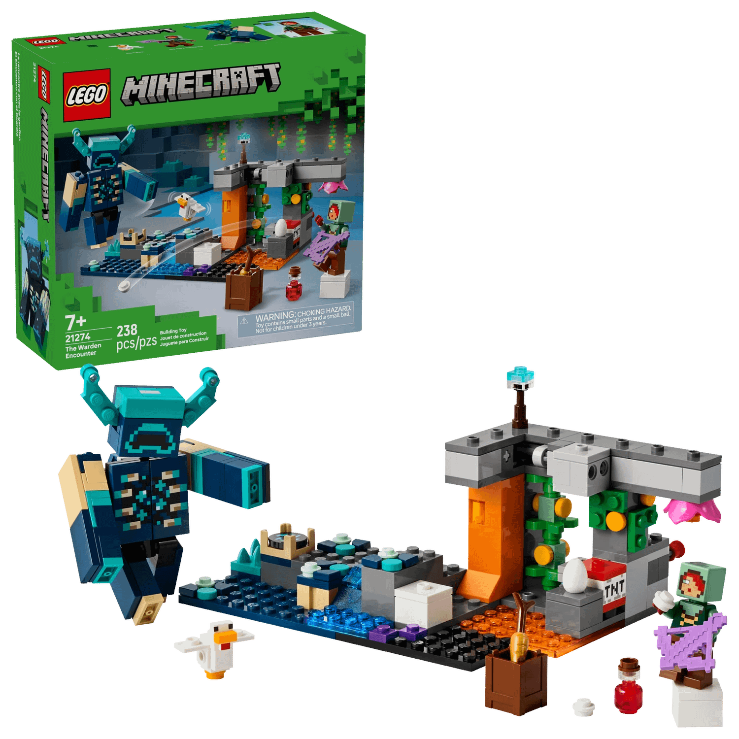 LEGO® 21274 The Warden Encounter - Minecraft®