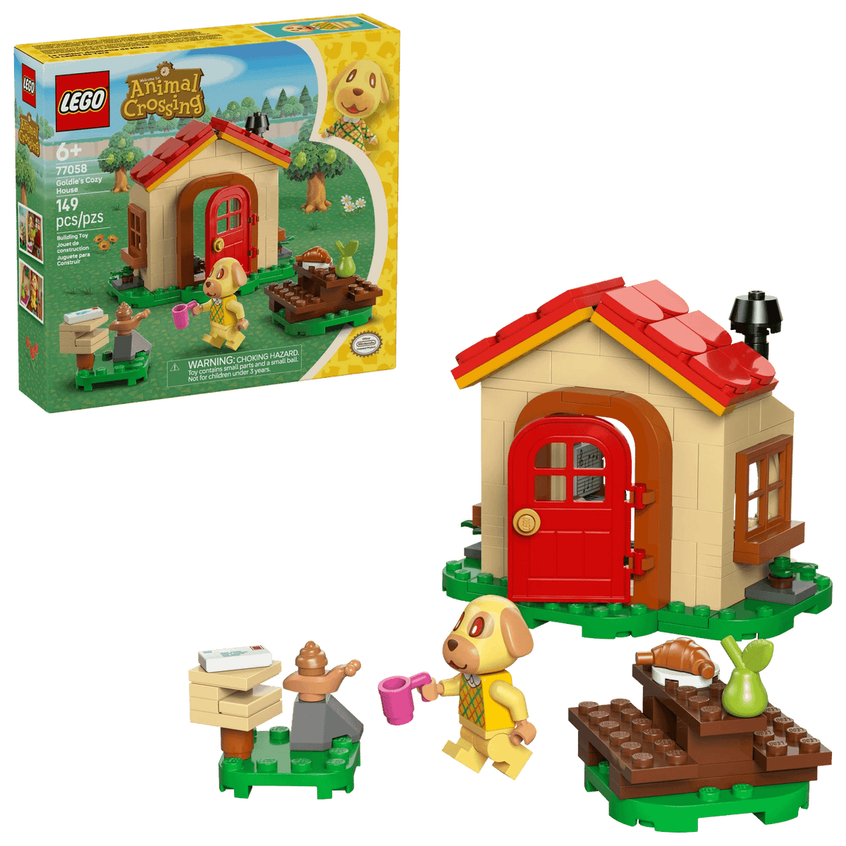 LEGO® 77058 Goldie's Cosy House - Animal Crossing