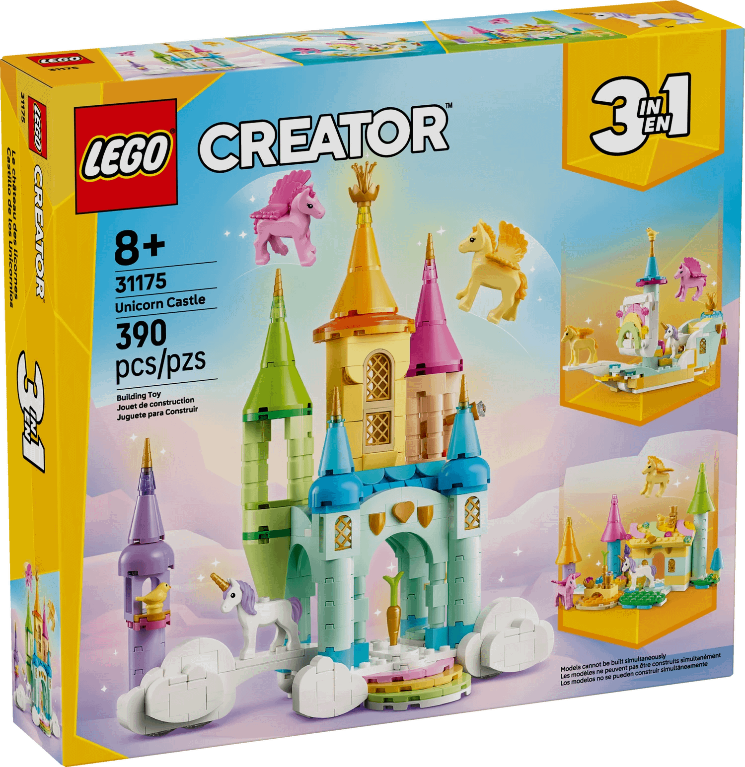 LEGO® 31175 Unicorn Castle - Creator 3-in-1