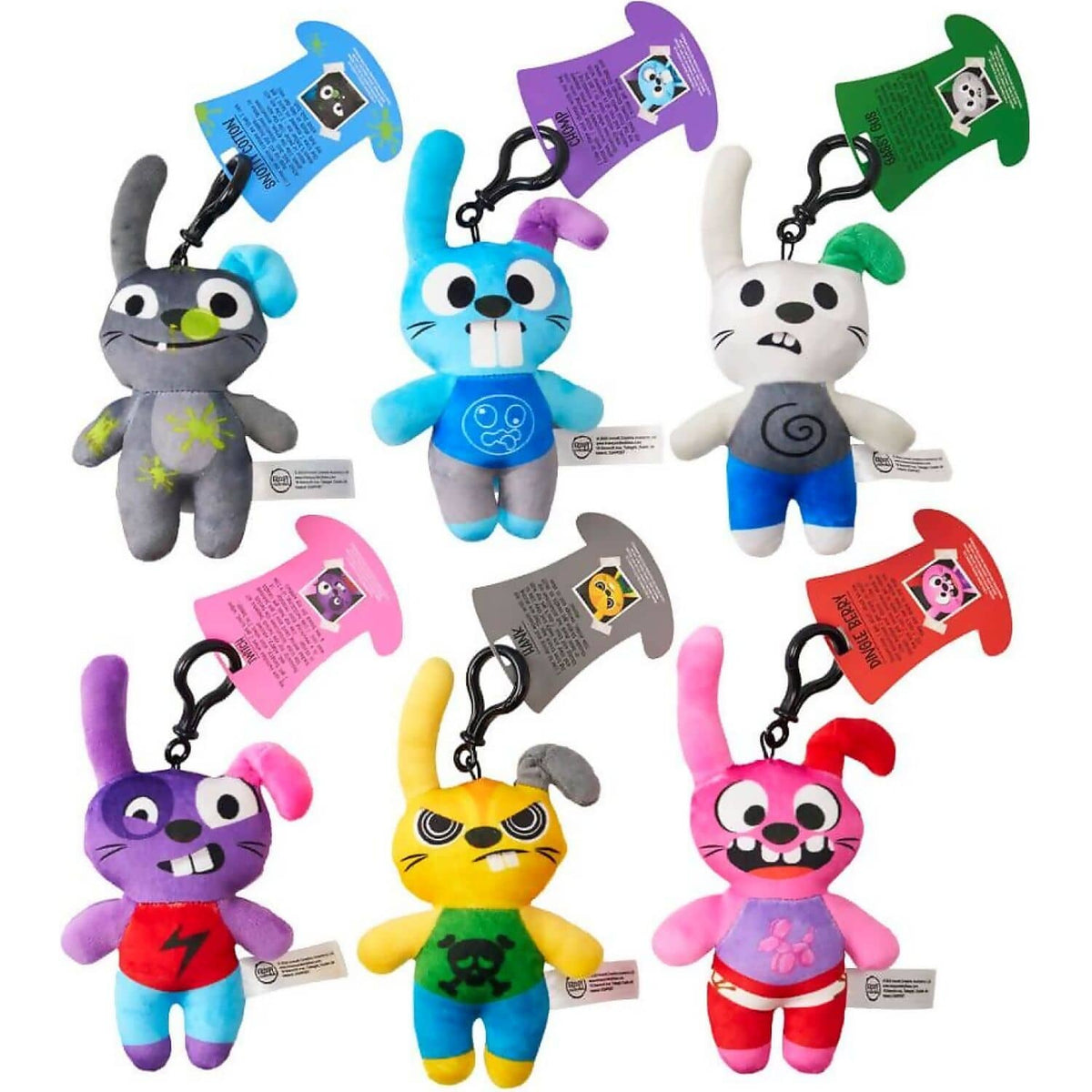 Kreepy Collectibles - Bad Habbit Rabbitz Blind Bag Surprise Plush - Jasnor