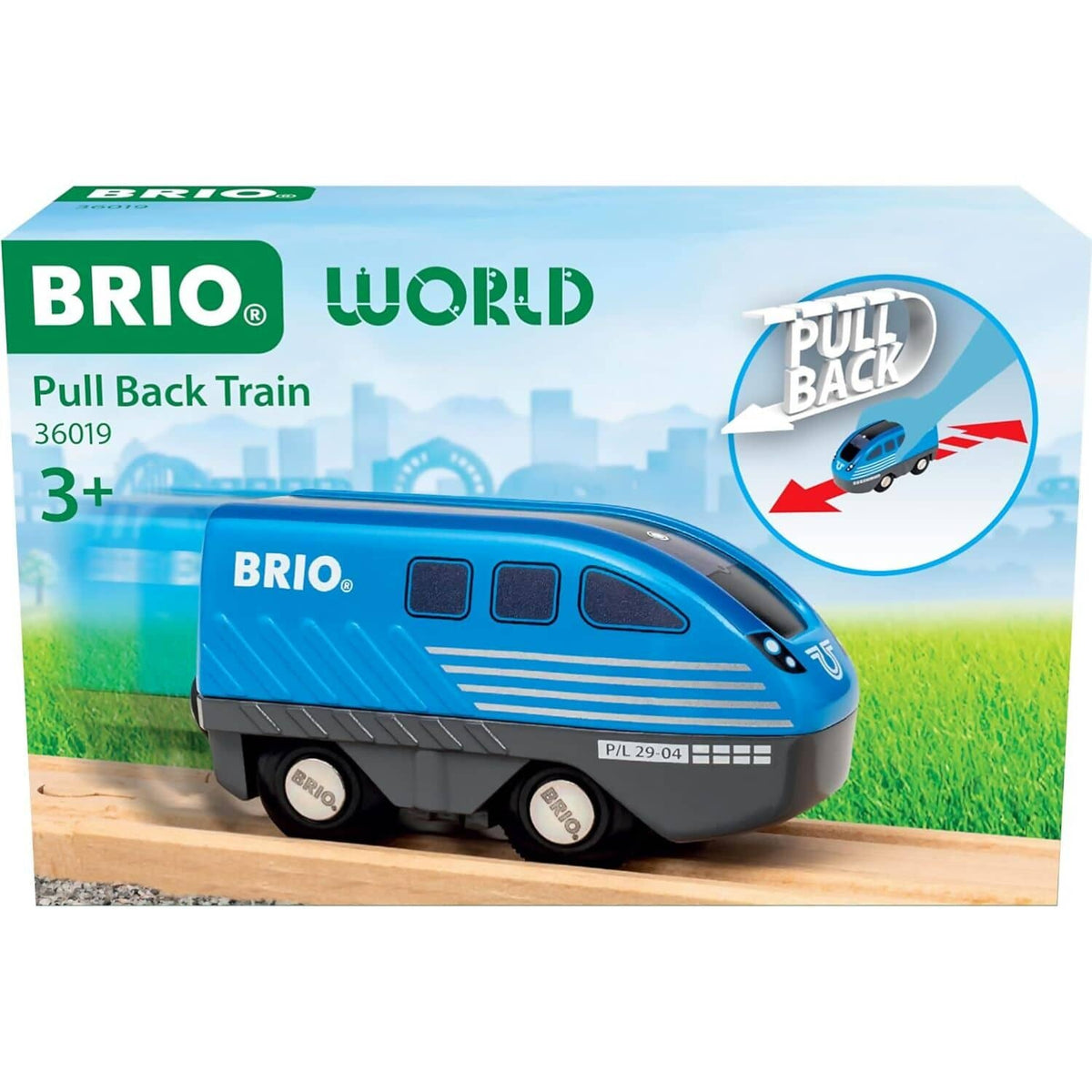 BRIO World - Pull Back Train
