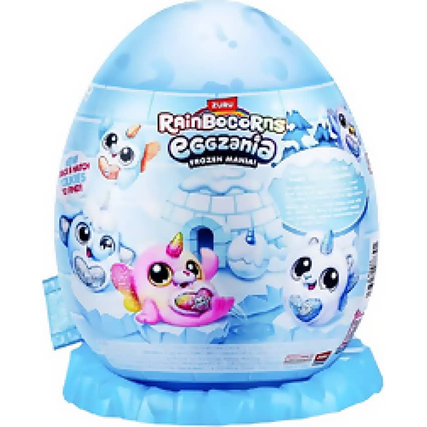 ZURU - Rainbocorns Eggzania Frozen Mania Series 1 Surprise Plush