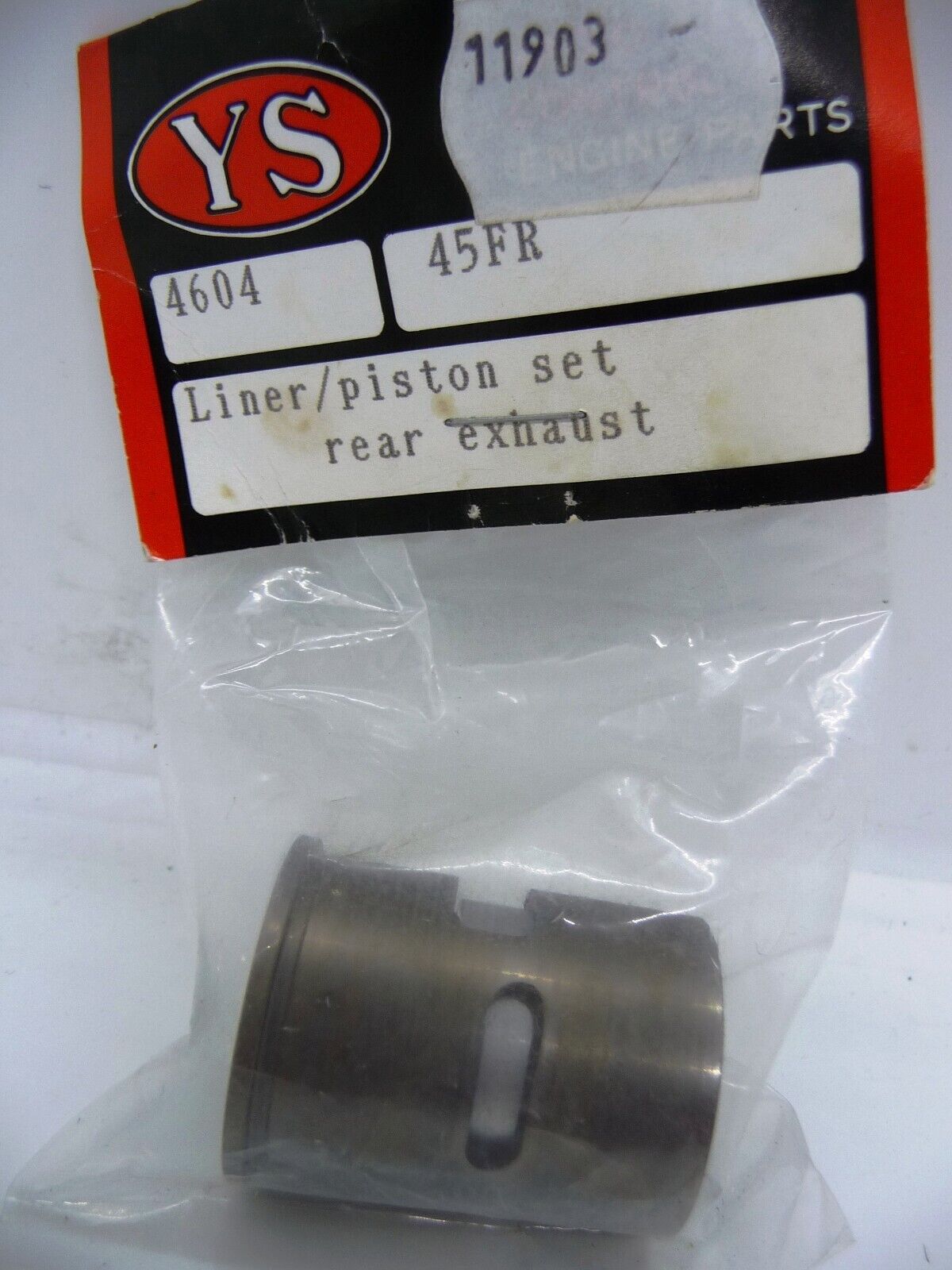 4604 YS ENGINES PART PISTON LINER REAR EXH 45R
