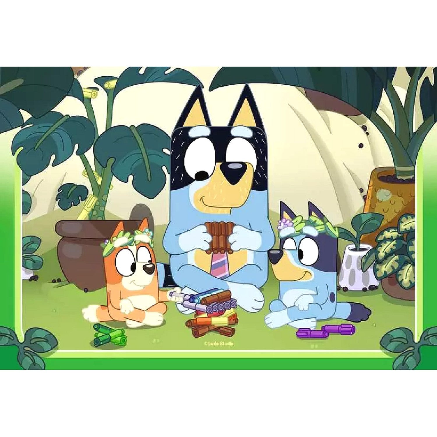 Ravensburger - Bluey Story Game Let's do this! Jigsaw Puzzle 2 X 24pc