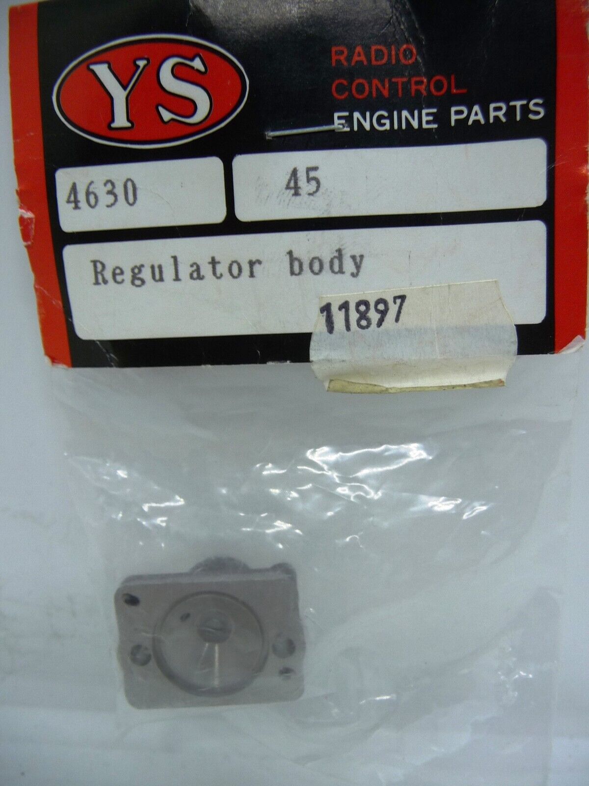 4630 YS ENGINES PART REGULATOR BODY 45