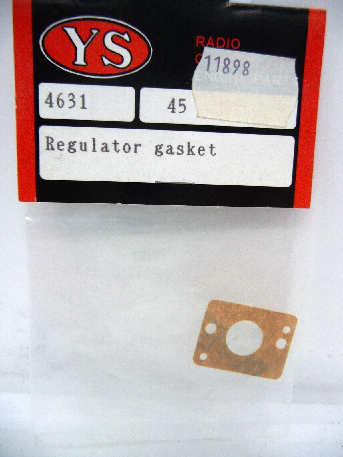 4631 YS ENGINES PART REGULATOR GASKET 45