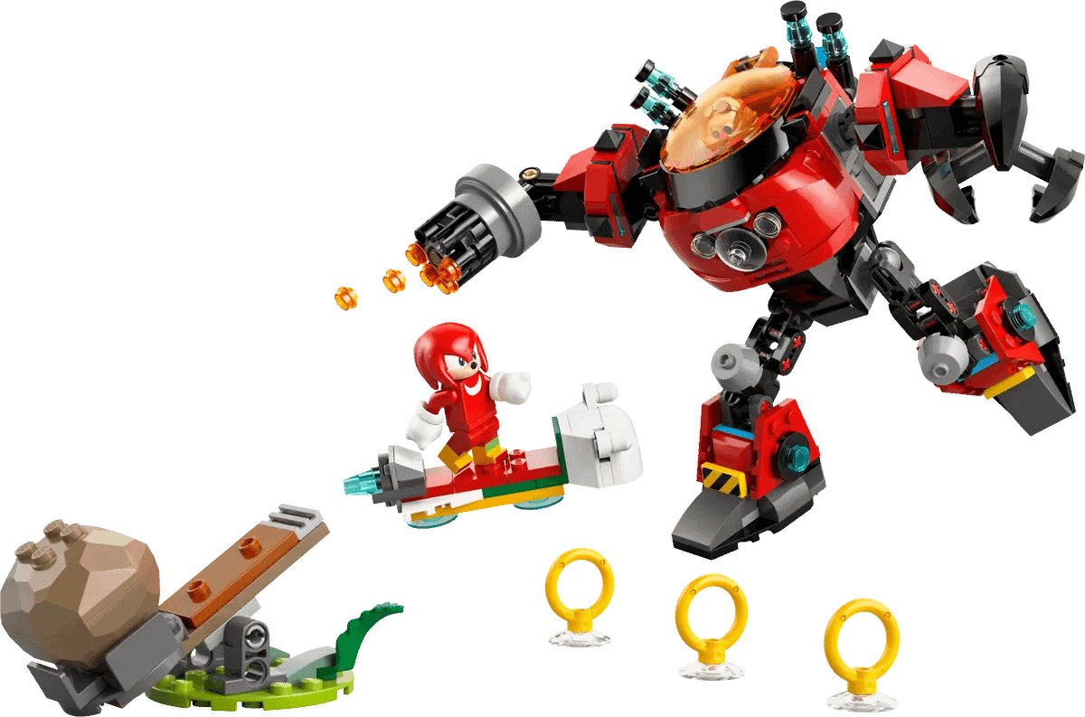 LEGO® 77005 Knuckles vs. Dr. Eggman Egg Crusher Mech - Sonic the Hedgehog™