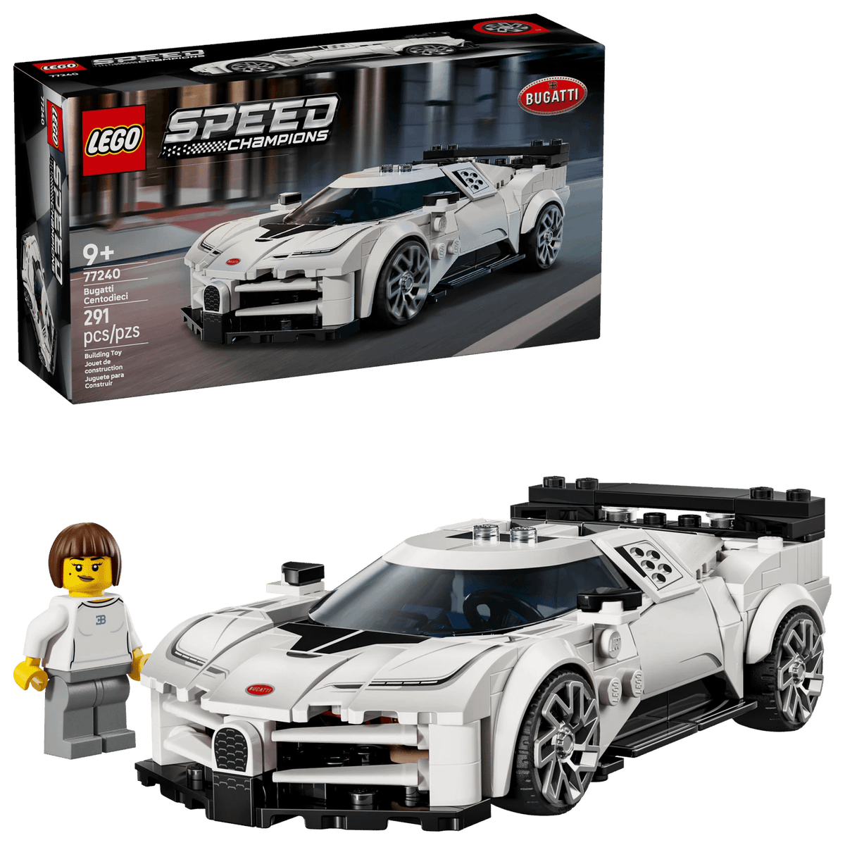 LEGO® 77240 Bugatti Centodieci Hyper Sports Car - SPEED Champions