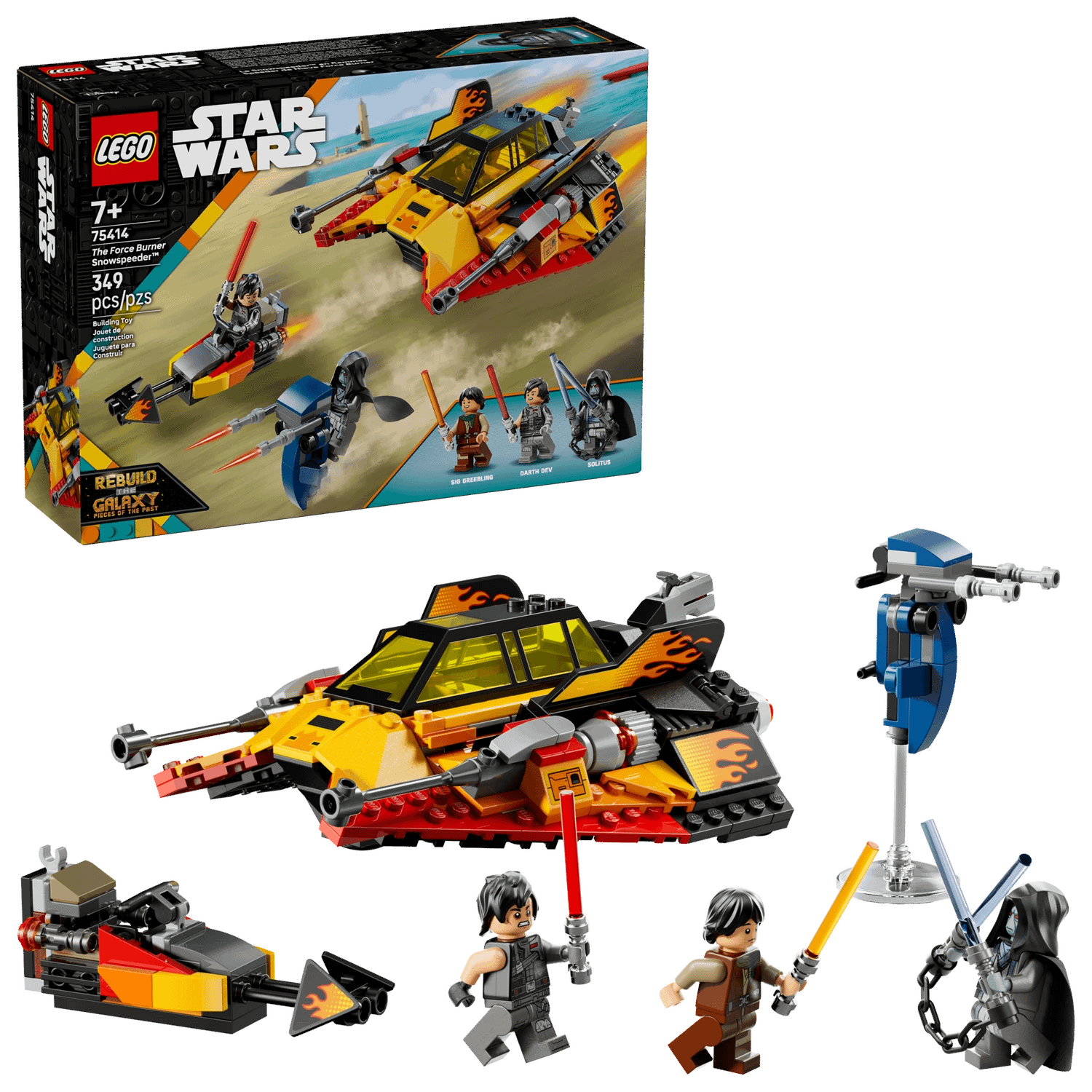 LEGO® 75414 The Force Burner Snowspeeder - Star Wars™