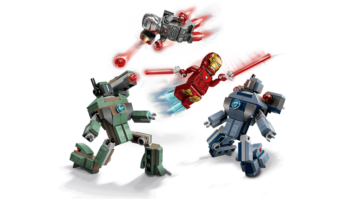 LEGO® 76320 Iron Man & War Machine vs. Hammer Drones - Marvel Super Heroes