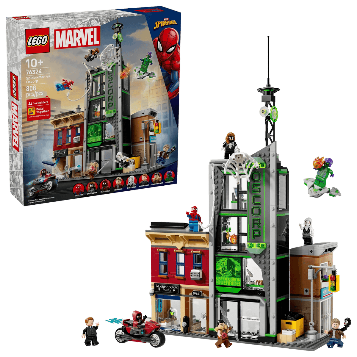 LEGO® 76324 Spider-Man vs. Oscorp - Marvel Super Heroes