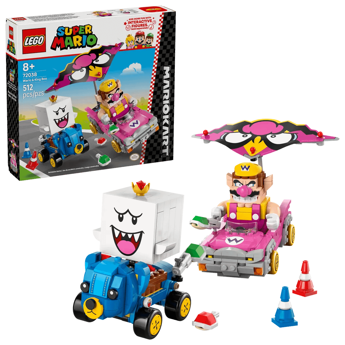 LEGO® 72038 Mario Kart - Wario & King Boo - Super Mario™