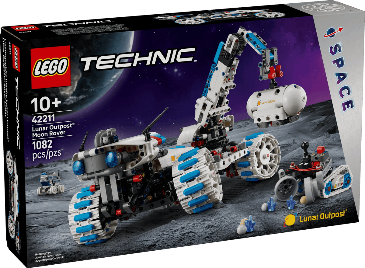 LEGO® 42211 Lunar Outpost Moon Rover Space Vehicle - Technic