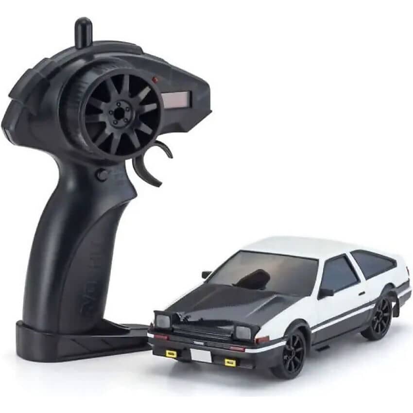 KYOSHO - FIRST MINI-Z INITIAL D TOYOTA SPRINTER TRUENO AE86 CARBON WHITE & BLACK