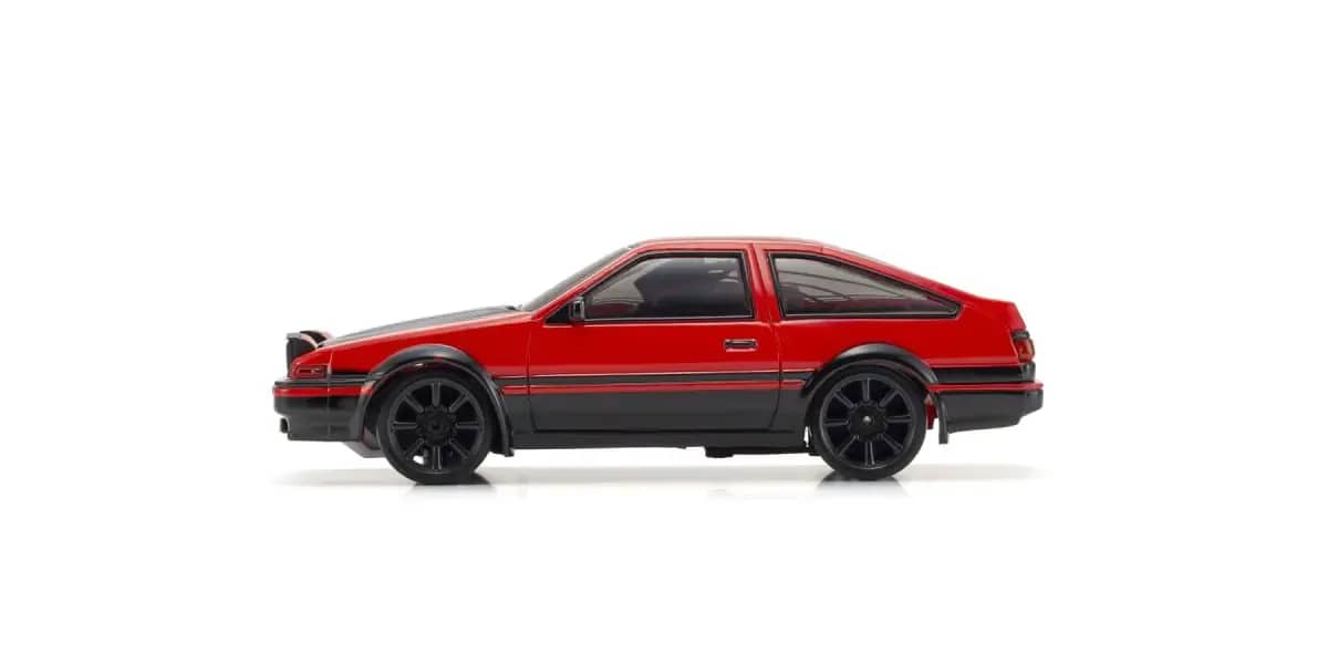 KYOSHO - FIRST MINI-Z TOYOTA SPRINTER TRUENO AE86 RED & BLACK - REMOTE CONTROL CAR