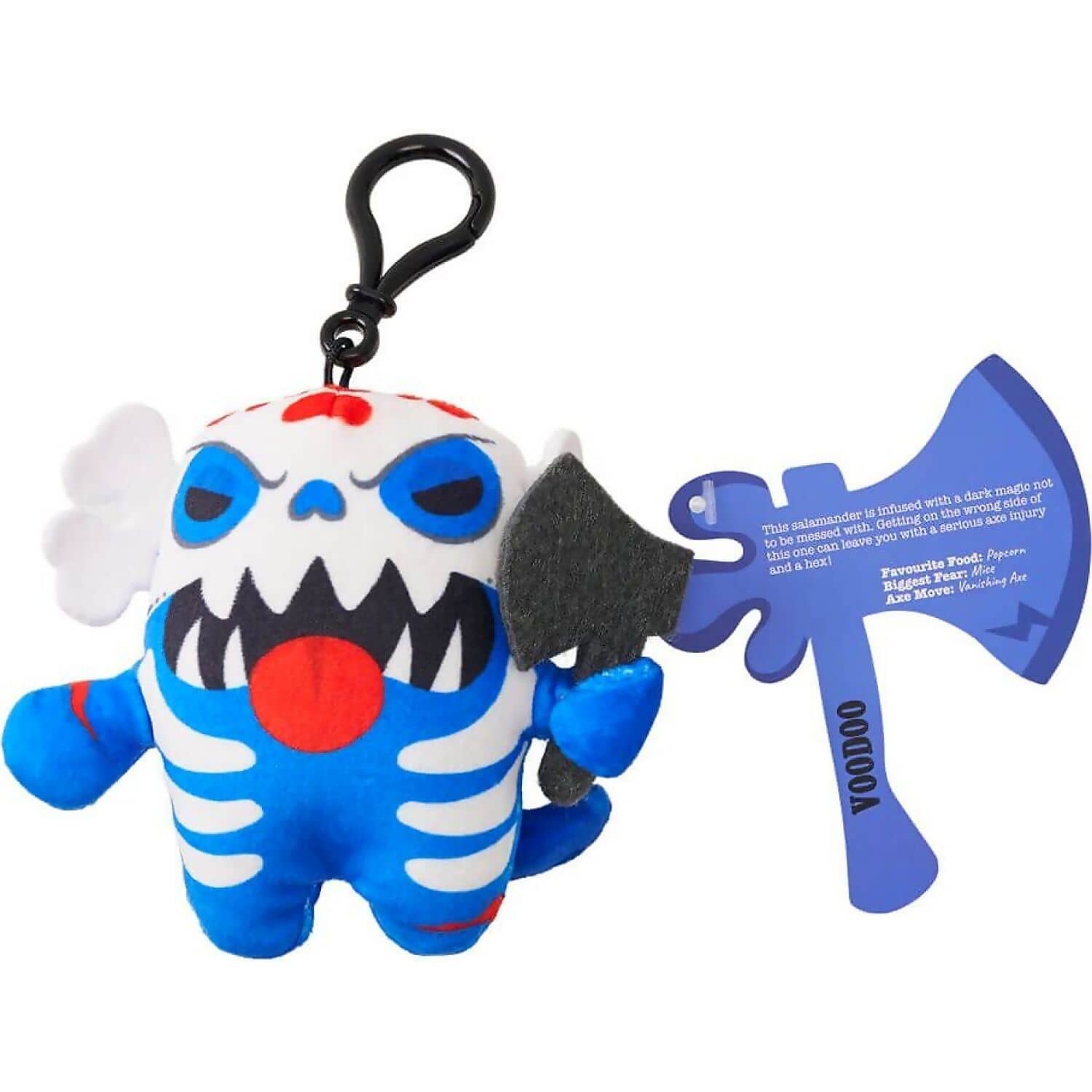 Kreepy Collectibles - Series 1 Edition Axe-Alotls Mystery Blind Bag Surprise Plush - 10cm Plush Clip-On - Jasnor