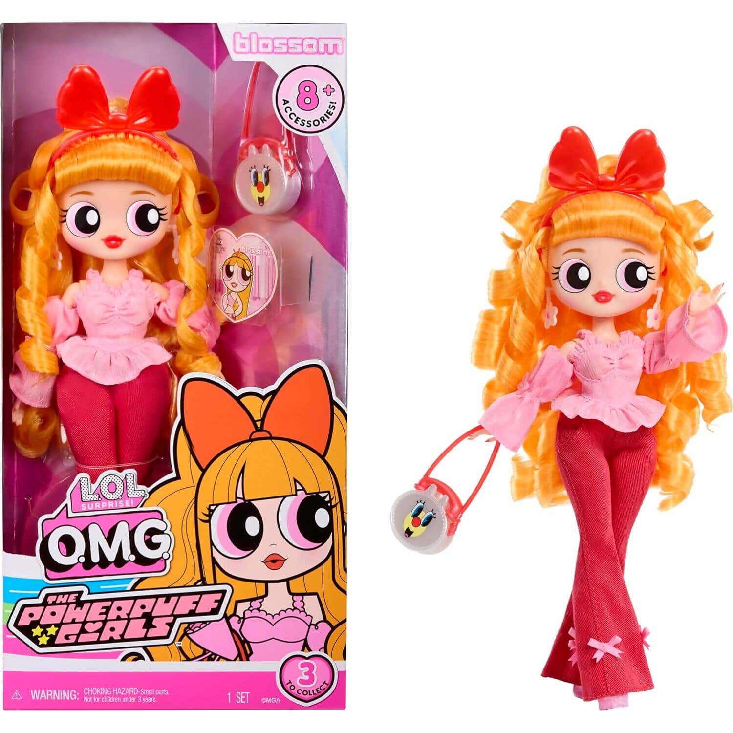 L.O.L. Surprise! - O.M.G The Powerpuff Girls Fashion Doll - Blossom