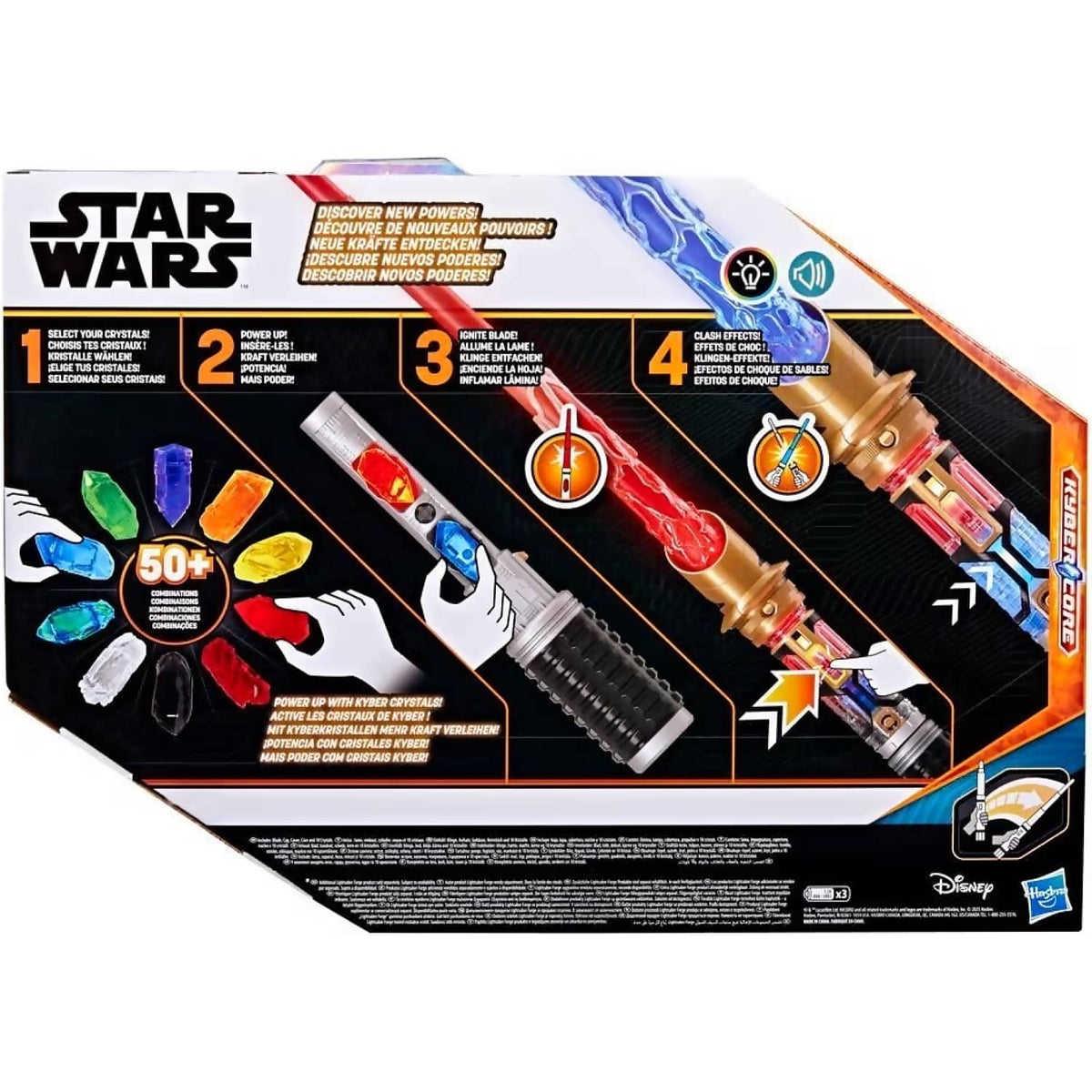Star Wars - Power Crystal Lightsaber - Hasbro