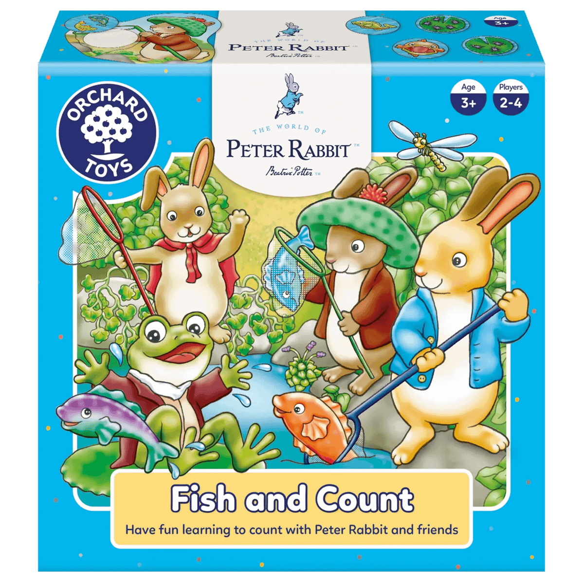 Orchard Toys - Peter Rabbit Fish and Count Game