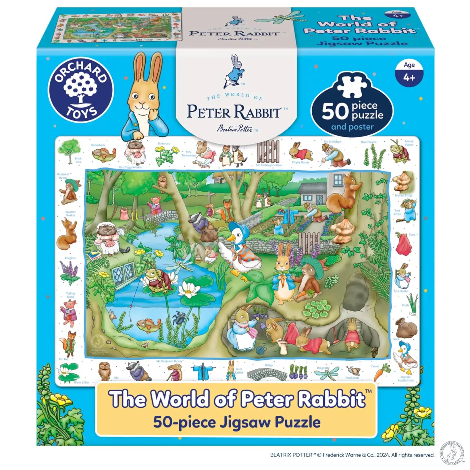 Orchard Toys - Peter Rabbit The World of Peter Rabbit jigsaw puzzle 50 Pieces