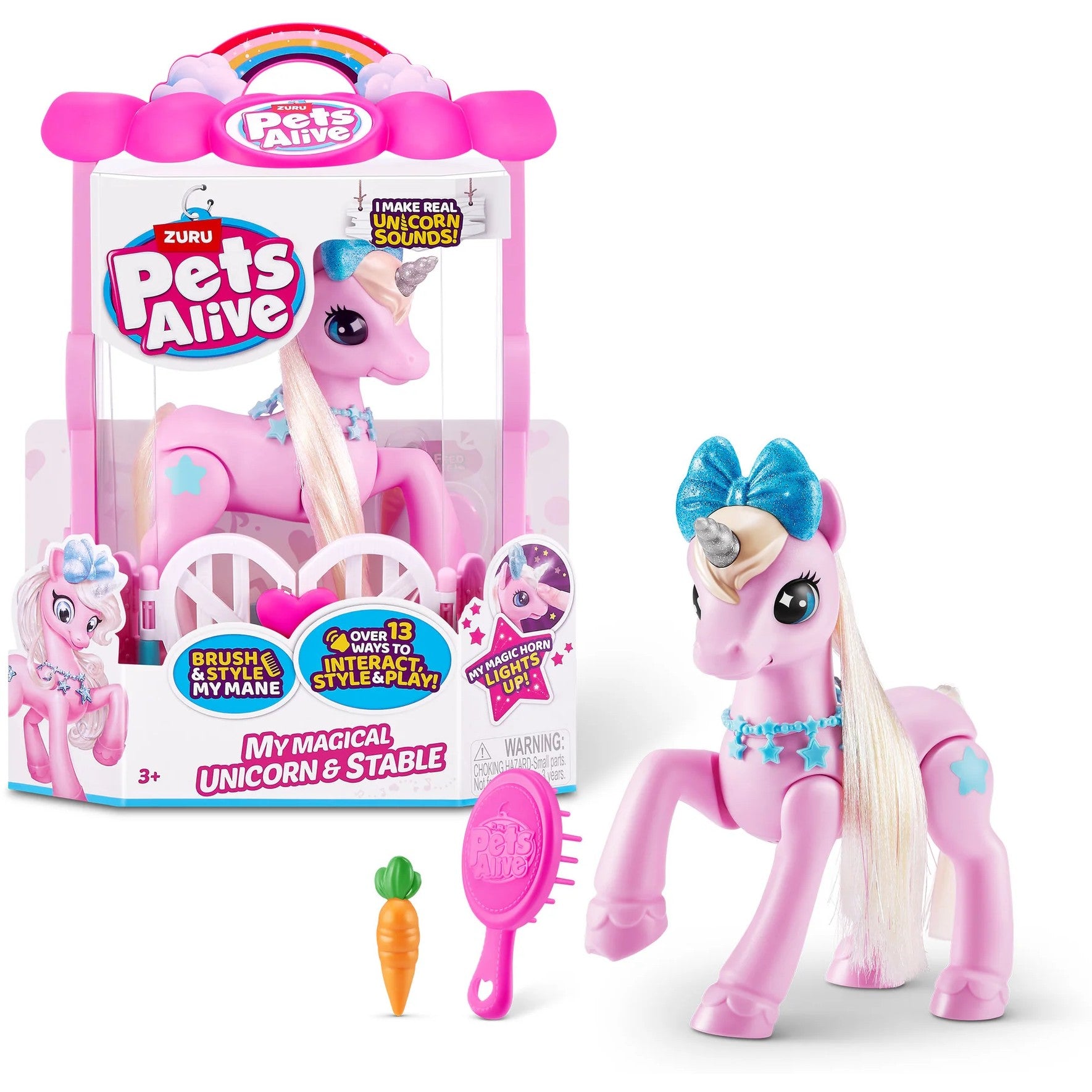 ZURU - Pets Alive My Magical Unicorn & Stable