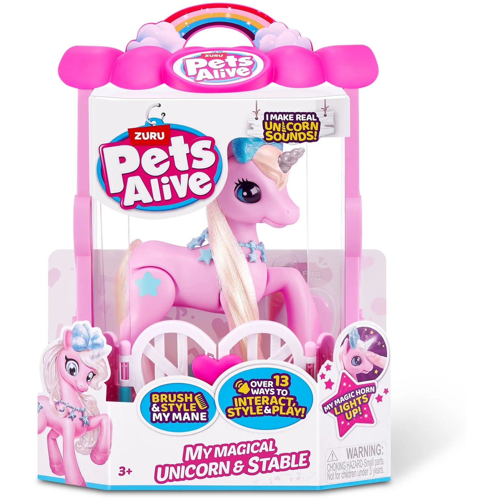 ZURU - Pets Alive My Magical Unicorn & Stable