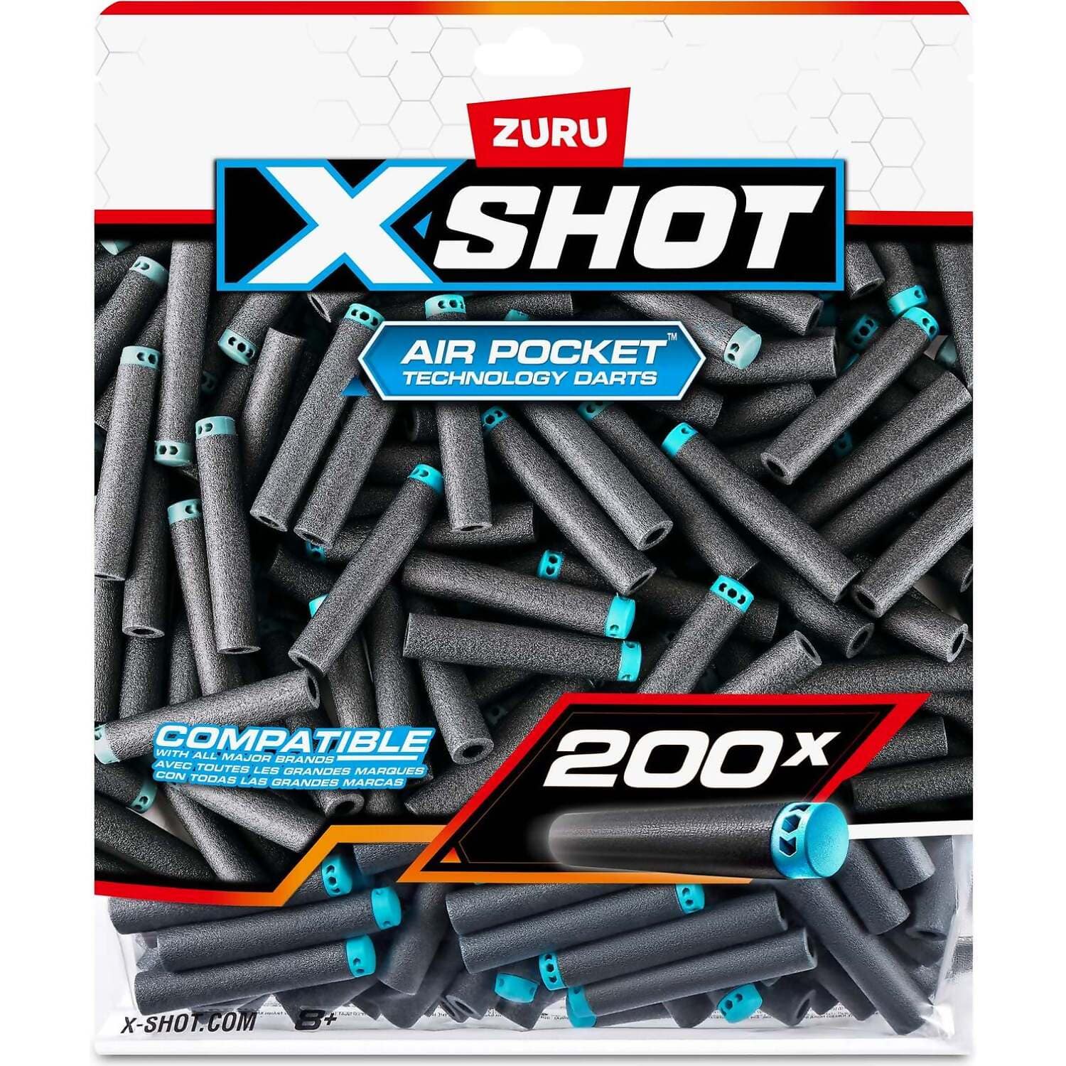 ZURU - X-Shot 200 Elite Dart Refill Pack