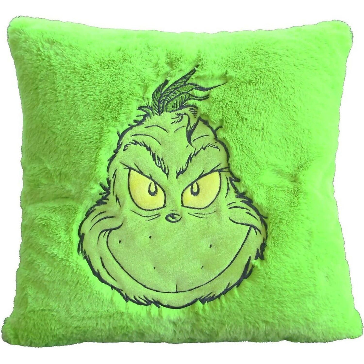 Cotton Candy - Xmas Dr. Seuss Grinch Full Face Cushion - Plush Christmas