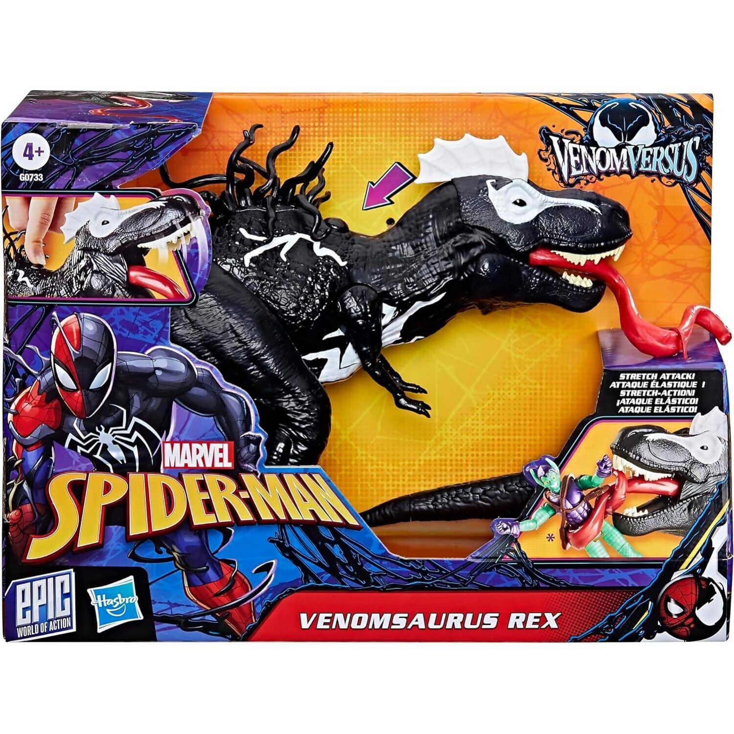 Marvel - Spiderman - VenomVersus Venomsaurus Rex - Hasbro