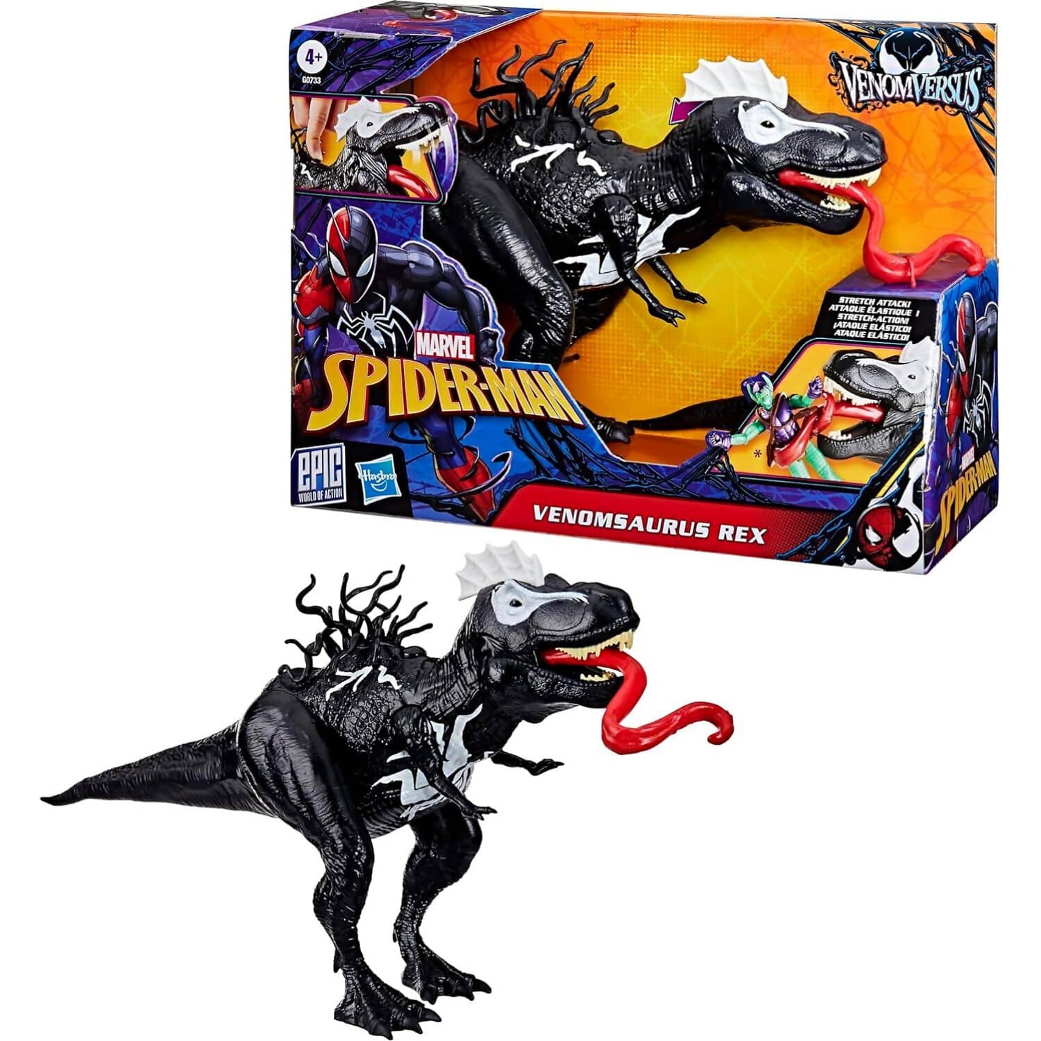 Marvel - Spiderman - VenomVersus Venomsaurus Rex - Hasbro