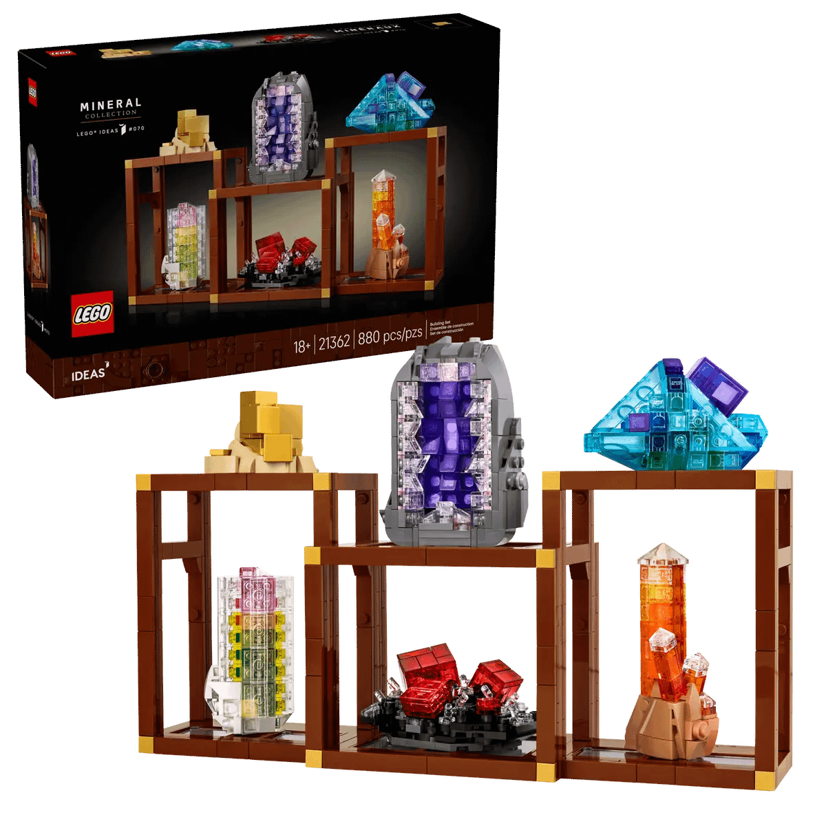 LEGO® 21362 Mineral Collection - IDEAS