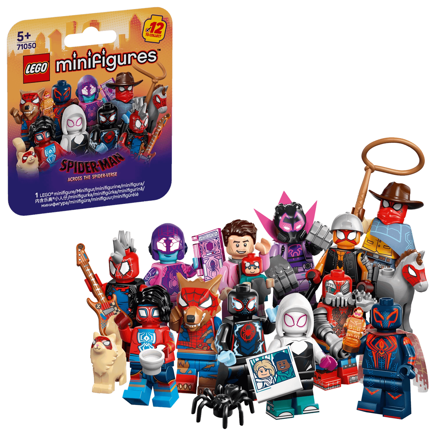 LEGO® 71050 Spider-Man: Across the Spider-Verse - Minifigures