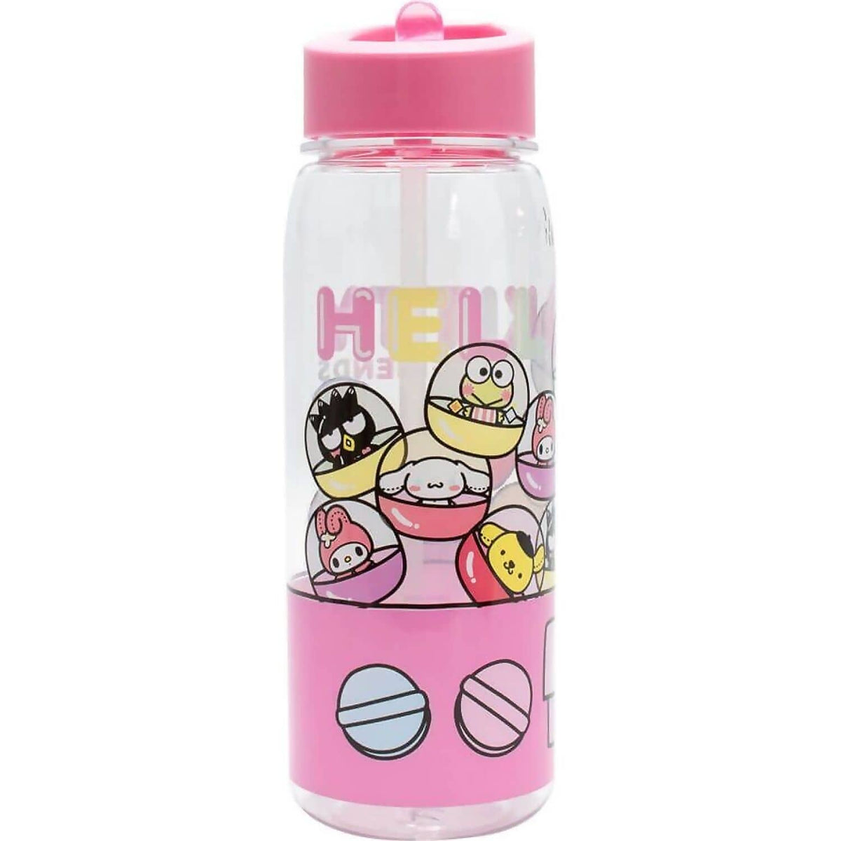 Hello Kitty - and Friends - Hello Kitty Flip Top Bottle 650ml - Jasnor