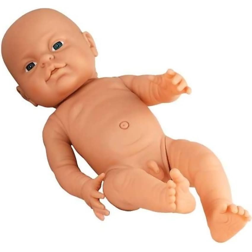 DollsWorld - Early Moments 16-Inch (41cm) Bathable Baby Doll - Boy