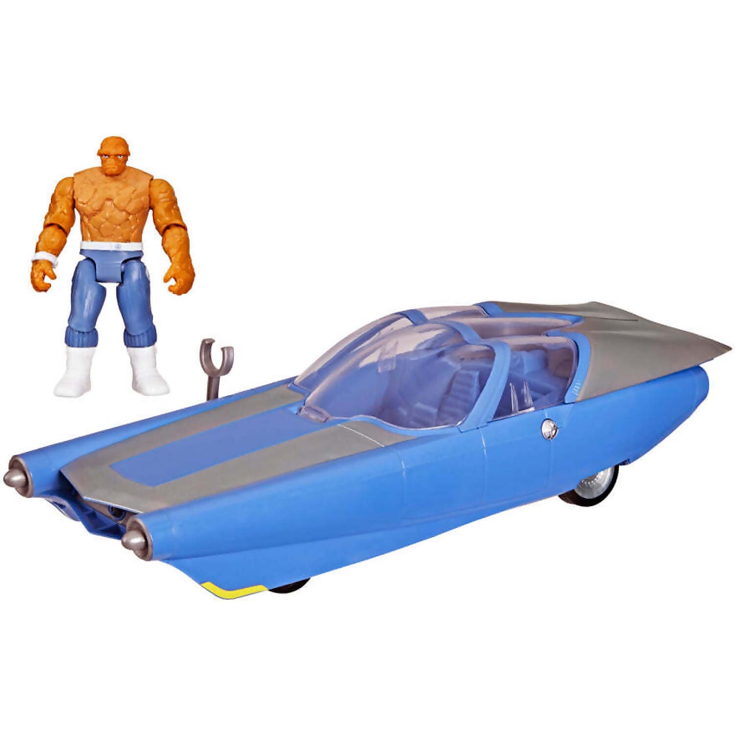 Marvel - Studios The Fantastic Four: First Steps Hover & Cruise FantastiCar with The Thing Action Figure